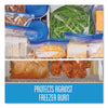Ziploc® Zipper Freezer Bags, 1 gal, 2.7 mil, 10.56" x 10.75", Clear, 250/Carton Bags-Zipper & Slider Freezer Bags - Office Ready