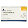 First Aid Only™ Gauze Pads, Sterile, 4 x 4, 2/Box Gauze-Sterile Pad - Office Ready