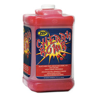 Zep® Cherry Bomb Hand Cleaner, Cherry Scent, 1 gal Bottle, 4/Carton Cream Soap Refills, Pumice/Scrubber - Office Ready