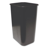 Impact® Soft-Sided Wastebasket, 41 qt, Polyethylene, Black Deskside All-Purpose Wastebaskets - Office Ready