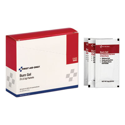 First Aid Only™ Burn Cream, 3.5 g Packet, 25/Box First Aid Creams-Burn Treatment - Office Ready