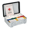First Aid Only™ Unitized ANSI 2015 Compliant First Aid Kit, 84 Pieces, Metal Case Commercial First Aid Kits - Office Ready