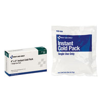First Aid Only™ Instant Cold Compress, 1 1/4 x 2 1/8 Hot & Cold Pads/Packs-Use Once Cold Pack - Office Ready