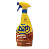 Zep Commercial?« Hardwood and Laminate Cleaner, 32 oz Spray Bottle, 12/Carton Floor Cleaners/Degreasers - Office Ready