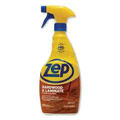 Zep Commercial?« Hardwood and Laminate Cleaner, 32 oz Spray Bottle, 12/Carton