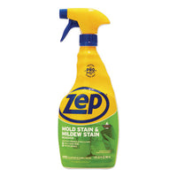 Zep Commercial® Mold Stain and Mildew Stain Remover, 32 oz Spray Bottle, 12/Carton Disinfectants/Cleaners - Office Ready