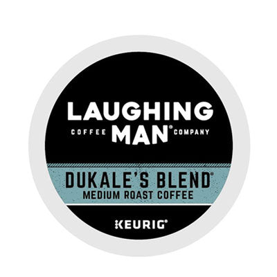Laughing Man® Coffee Company Dukale's Blend K-Cup® Pods, 22/Box Beverages-Coffee, K-Cup - Office Ready