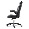 Sadie™ 9-One-One High-Back Racing Style Chair with Flip-Up Arms, Supports Up to 225 lb, Black Seat, Gray Back, Black Base Chairs/Stools-Office Chairs - Office Ready