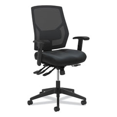 HON® Crio™ High-Back Task Chair with Asynchronous Control, Supports Up to 250 lb, 18" to 22" Seat Height, Black