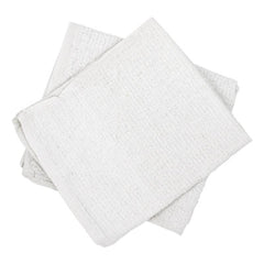 HOSPECO® Counter Cloth/Bar Mop, White, Cotton, 60/Carton