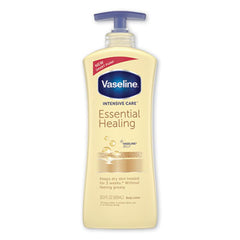 Vaseline® Intensive Care™ Essential Healing Body Lotion, 20.3 oz, Pump Bottle, 4/Carton
