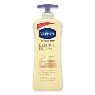 Vaseline® Intensive Care™ Essential Healing Body Lotion, 20.3 oz, Pump Bottle Lotions-Moisturizing Cream - Office Ready