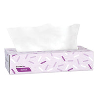 Cascades PRO Select® Flat Box Facial Tissue, 2-Ply, White, 100 Sheets/Box, 30 Boxes/Carton Tissues-Facial - Office Ready