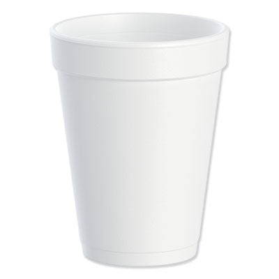 Dart® Foam Drink Cups, 14 oz, White, 1,000/Carton Cups-Hot/Cold Drink, Foam - Office Ready
