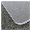 Floortex® Cleartex® MegaMat™ Heavy-Duty Polycarbonate Mats for Hard Floors & All Pile Carpets, 46 x 60, Clear Mats-Chair Mat - Office Ready