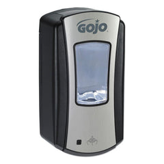 GOJO® LTX-12™ Touch-Free Dispenser, 1,200 mL, 5.75 x 3.33 x 10.5, Brushed Chrome/Black
