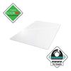 Floortex® Cleartex® Ultimat® Polycarbonate Chair Mat for Low/Medium Pile Carpets, 48 x 60, Clear Mats-Chair Mat - Office Ready