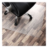 Floortex® Cleartex® Unomat Anti-Slip Polycarbonate Chair Mat for Hard Floors & Flat Pile Carpets, 35 x 47, Clear Chair Mats - Office Ready