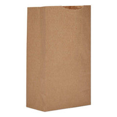 General Grocery Paper Bags, 52 lb Capacity, #3, 4.75" x 2.94" x 8.04", Kraft, 500 Bags