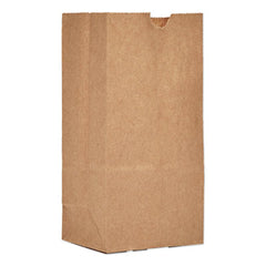 General Grocery Paper Bags, 30 lbs Capacity, #1, 3.5"w x 2.38"d x 6.88"h, Kraft, 500 Bags