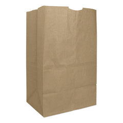 General Grocery Paper Bags, 50 lbs Capacity, #20 Squat, 8.25"w x 5.94"d x 13.38"h, Kraft, 500 Bags