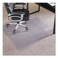 ES Robbins® EverLife® Intensive Use Chair Mat for High to Extra-High Pile Carpet, 36 x 48, Clear Mats-Chair Mat - Office Ready