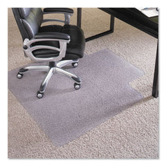 ES Robbins® EverLife® Intensive Use Chair Mat for High to Extra-High Pile Carpet, 45 x 53, Clear