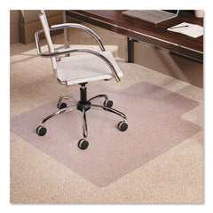 ES Robbins® EverLife® Moderate Use Chair Mat for Low Pile Carpet, 45 x 53, Clear