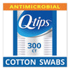 Q-tips® Cotton Swabs, Antibacterial, 300/Pack, 12/Carton Cotton Swabs - Office Ready