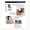 ES Robbins® EverLife® Light Use Chair Mat for Flat Pile Carpet, 36 x 44, Clear Mats-Chair Mat - Office Ready