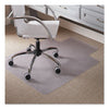 ES Robbins® EverLife® Light Use Chair Mat for Flat Pile Carpet, 45 x 53, Clear Mats-Chair Mat - Office Ready