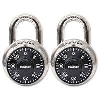 Master Lock® Combination Lock, Stainless Steel, 1 7/8