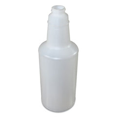 Impact® Plastic Bottles with Graduations, 32 oz, Clear, 12/Carton