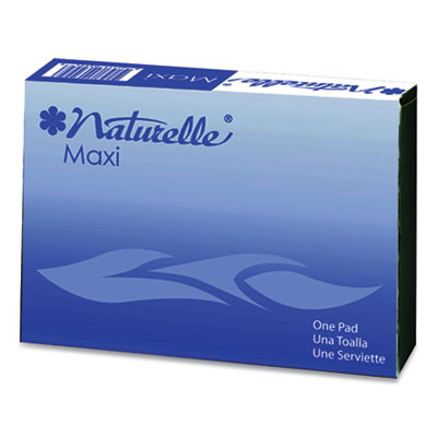 Impact® Naturelle® Maxi Pads, #4 For Vending Machines, 250 Individually Wrapped/Carton Feminine Products-Pad - Office Ready