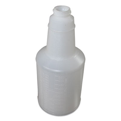 Impact® Plastic Bottles with Graduations, 24 oz, Clear, 24/Carton Empty Bottles-Trigger Spray - Office Ready