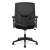 HON® VL581 High-Back Task Chair, Supports Up to 250 lb, 18" to 22" Seat Height, Black Office Chairs - Office Ready