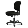 HON® Volt® Series Leather Task Chair with Synchro-Tilt, Supports Up to 250 lb, 18" to 22.25" Seat Height, Black Office Chairs - Office Ready