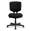 HON® Volt® Series Leather Task Chair with Synchro-Tilt, Supports Up to 250 lb, 18" to 22.25" Seat Height, Black Office Chairs - Office Ready