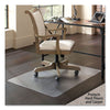 ES Robbins® Floor+Mate®, For Hard Floor to Medium Pile Carpet up to 0.75", 36 x 48, Clear Chair Mats - Office Ready