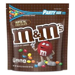 M & M's® Chocolate Candies, Milk Chocolate, 38 oz Bag