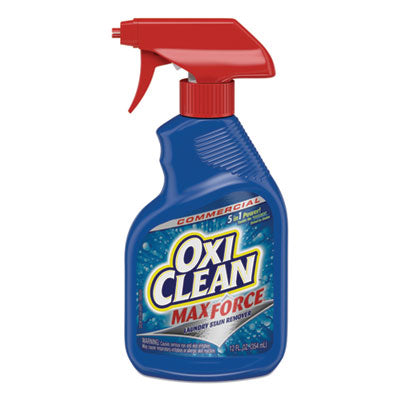 OxiClean™ Max Force Stain Remover, 12 oz Spray Bottle Cleaners & Detergents-Laundry Pretreatment - Office Ready
