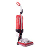 Sanitaire® TRADITION™ Upright Vacuum SC887B, 12" Cleaning Path, Red Vacuum Cleaners-Upright - Office Ready