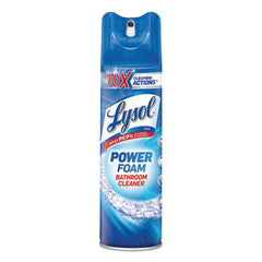 LYSOL® Brand Power Foam Bathroom Cleaner, 24 oz Aerosol Spray