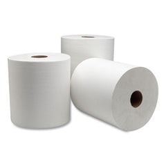 Tork® Hardwound Roll Towel, 7.88" x 1000 ft, White, 6 Rolls/Carton