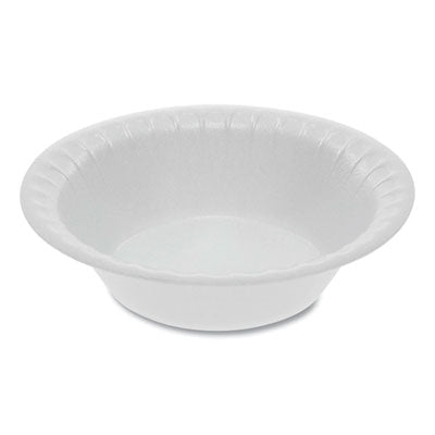 Pactiv Evergreen Unlaminated Foam Dinnerware, Bowl, 5 oz, 4.5