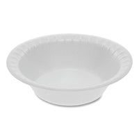 Pactiv Evergreen Unlaminated Foam Dinnerware, Bowl, 5 oz, 4.5