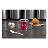Dart® Solo® Paper Hot Drink Cups in Bistro® Design, 10 oz, Maroon, 50/Pack Cups-Hot Drink, Paper - Office Ready