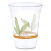 Dart® Bare® Eco-Forward® RPET Cold Cups, 16 oz to 18 oz, Leaf Design, Clear, 50/Pack, 20 Packs/Carton Cups-Cold Drink, Plastic - Office Ready