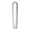 San Jamar® Pull-Type Water Cup Dispenser, For 5 oz Cups, Stainless Steel Cup Dispensers-Metal - Office Ready