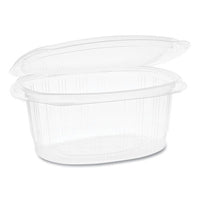 Pactiv Evergreen EarthChoice® PET Hinged Lid Deli Containers, 32 oz, 7.31 x 5.88 x 3.25, Clear, 280/Carton Food Containers-Takeout Clamshell, Plastic - Office Ready